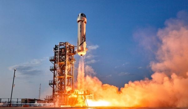 New Shepard совершил полет по заказу NASA