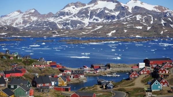 В горах Гренландии прошел сильный дождь